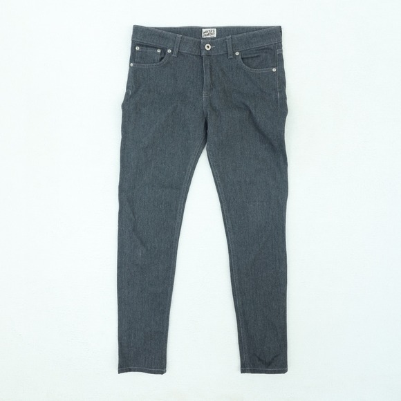 Naked & Famous The Skinny Jeans Mens Size 28 x 28 Mixed Grey Stretch Denim - Picture 1 of 13